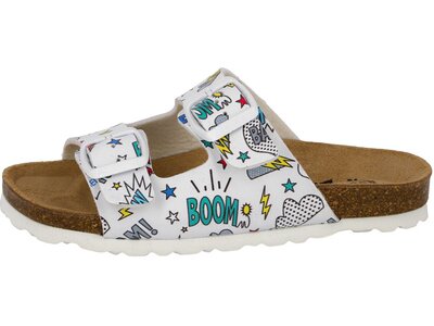 LICO Kinder Pantolette Bioline Zippy Silber