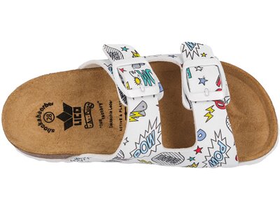 LICO Kinder Pantolette Bioline Zippy Silber