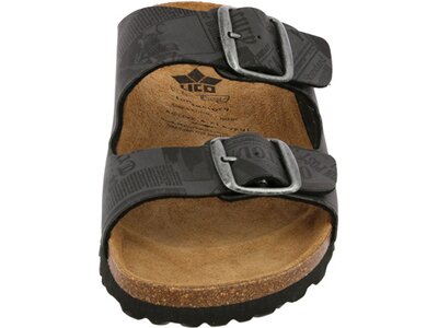 LICO Herren Pantolette Bioline Print Grau