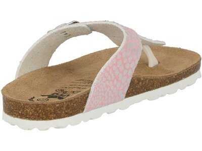 LICO Kinder Flip Flops Bioline Stone Kids Silber