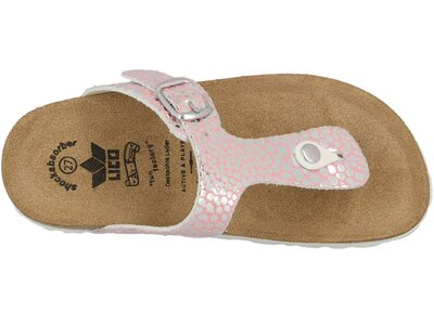 LICO Kinder Flip Flops Bioline Stone Kids Silber