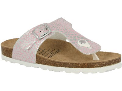 LICO Kinder Flip Flops Bioline Stone Kids Silber