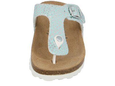 LICO Kinder Pantolette Bioline Stone Kids Silber