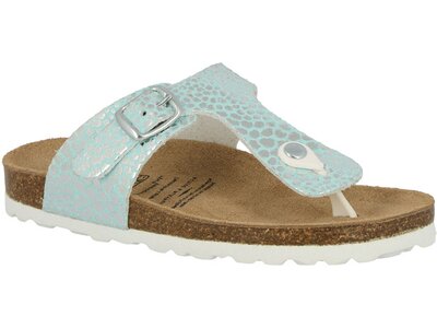 LICO Kinder Pantolette Bioline Stone Kids Silber
