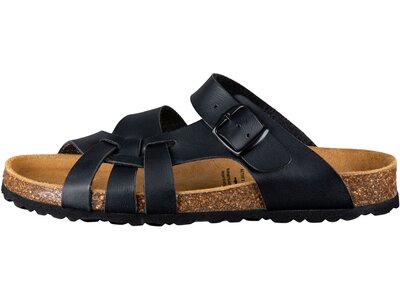 LICO Damen Sandalen Bioline Flora Schwarz