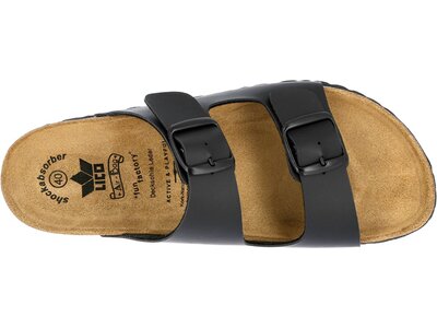 LICO Herren Sandalen Bioline Man Schwarz