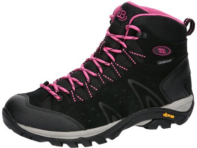 BRÜTTING Herren Bergstiefel Trekkingstiefel Mount Bona High Schwarz
