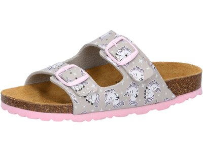 LICO Kinder Badesandalen Bioline Unicorn Rot