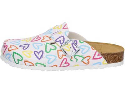 LICO Damen Clogs Bioline Clog Print Pink