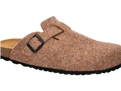 LICO Herren Sandalen Bioline Clog Nature Braun