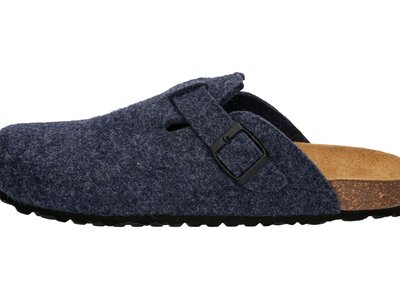 LICO Herren Sandalen Bioline Clog Nature Blau