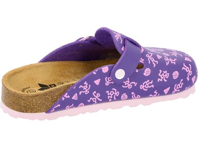 LICO Kinder Pantolette Bioline Clog Kids Lila