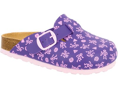 LICO Kinder Pantolette Bioline Clog Kids Lila