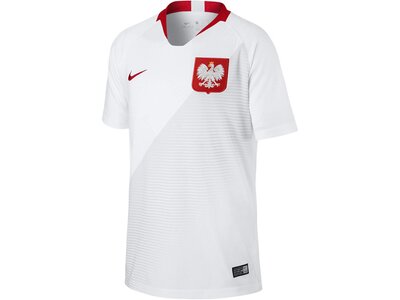 NIKE Kinder Fußballtrikot "Poland Stadium Home" WM 2018 Weiß