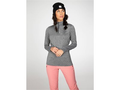 PROTEST Damen Rolli FABRIZM 1/4 zip top Grau