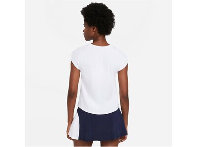 NIKE Damen T-Shirt Court Victory Weiß