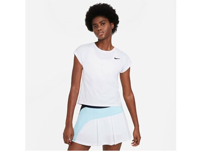 NIKE Damen T-Shirt Court Victory Weiß