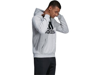 ADIDAS Herren Sweatshirt "Must Haves Badge of Sport" Silber