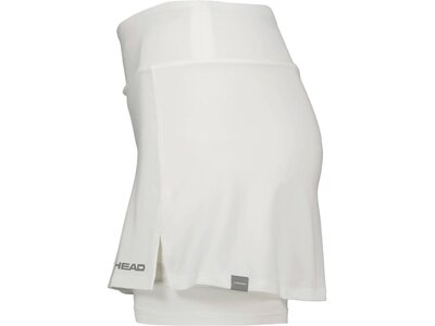 HEAD Kinder Skort CLUB Basic Skort G Weiß