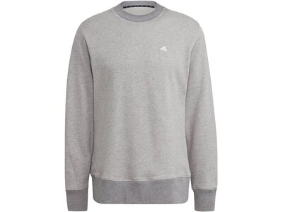 ADIDAS Herren Sweatshirt SPORTSWEAR COMFY & CHILL Silber