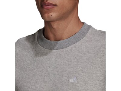 ADIDAS Herren Sweatshirt SPORTSWEAR COMFY & CHILL Silber