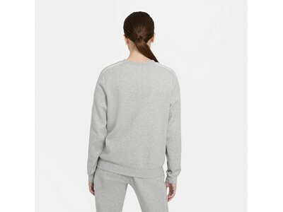 NIKE Damen Sweatshirt W NSW MLNM ESSNTL FLC CREW Grau