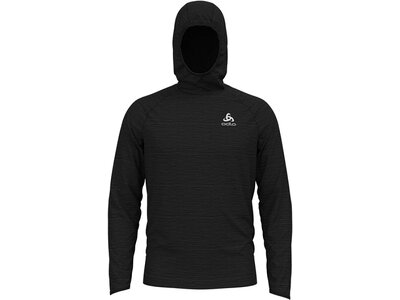 ODLO Herren Lauf-Sweatshirt "Millenium Hoody Midlayer" Schwarz