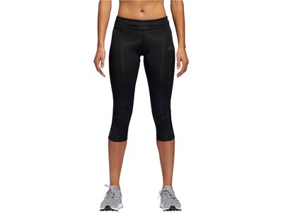 ADIDAS Damen Lauftights "Response" 3/4-Länge Schwarz