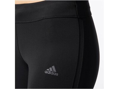 ADIDAS Damen Lauftights "Response" 3/4-Länge Schwarz