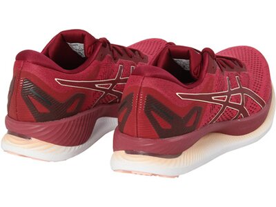 ASICS Damen Laufschuhe GlideRide Rot