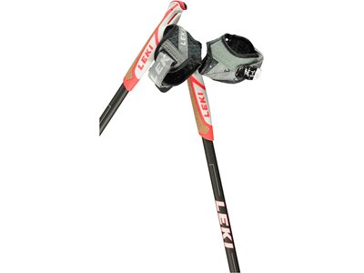 LEKI Nordic Walkingstöcke Flash Carbon Grau