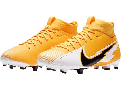 NIKE Kinder Fußballschuhe "Nike Jr. Mercurial Superfly 7 Academy MG" Rasen und Kunstrasen Orange