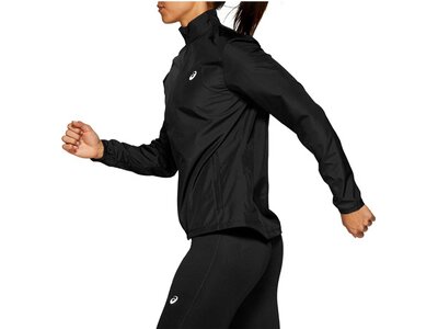 ASICS Damen Funktionsjacke SILVER JACKET Schwarz