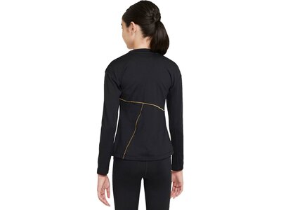 NIKE Mädchen Trainingsshirt "Nike Pro Warm" Langarm Schwarz