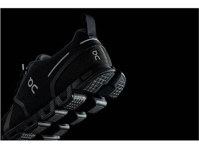 ON Herren Laufschuhe "Cloud" Wasserdicht Schwarz