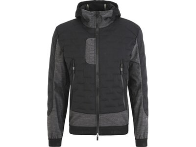 RH+ Herren Unterjacke Isolationsjacke 5 Elements Hybrid Hoody Grau