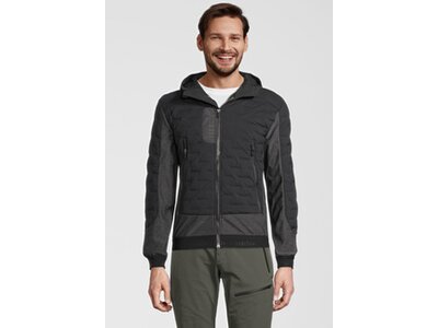 RH+ Herren Unterjacke Isolationsjacke 5 Elements Hybrid Hoody Grau