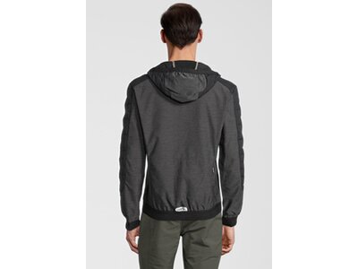 RH+ Herren Unterjacke Isolationsjacke 5 Elements Hybrid Hoody Grau