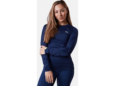 CLN ATHLETICS Damen Shirt Longsleeve Even Blau