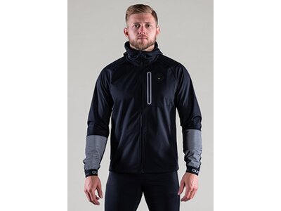 CLN ATHLETICS Herren Jacke Trainingsjacke Thunder Schwarz