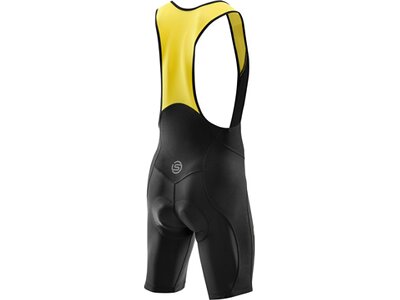 SKINS Herren Tight Fahrradhose Thermal Bib Schwarz