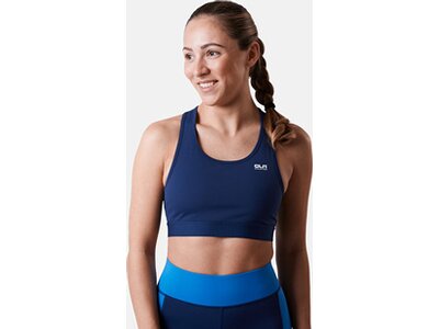 CLN ATHLETICS Damen BH Sport-BH Inhale Blau