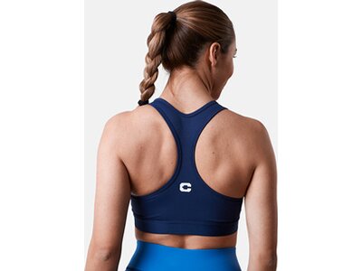 CLN ATHLETICS Damen BH Sport-BH Inhale Blau