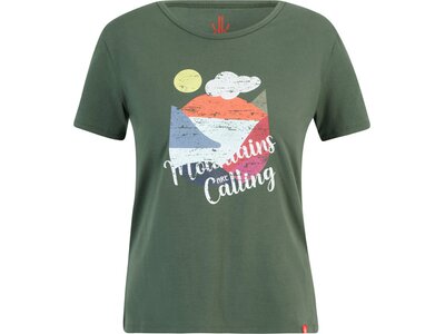 KRIMSON KLOVER Damen Shirt Top Alia Graphic Shortsleeve Grau
