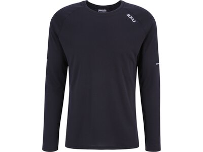 2XU Herren Shirt Laufshirt Aero Schwarz