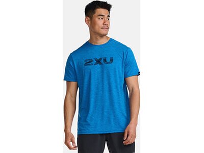 2XU Herren Shirt T-Shirt Motion Graphic Tee Blau