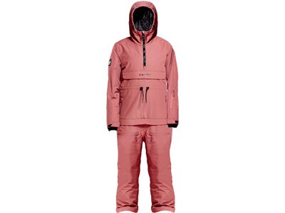 ONESKEE Damen Anzug Overall Smock Pink