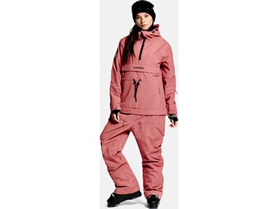 ONESKEE Damen Anzug Overall Smock Pink