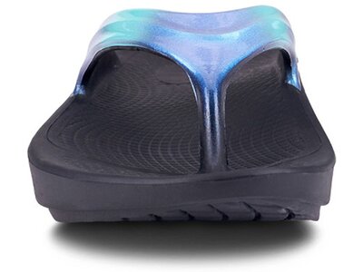 OOFOS Damen Recovery-Pantolette Oolala Luxe Blau