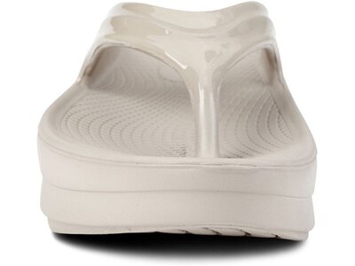 OOFOS Damen Recovery-Pantolette OOMEGA Silber